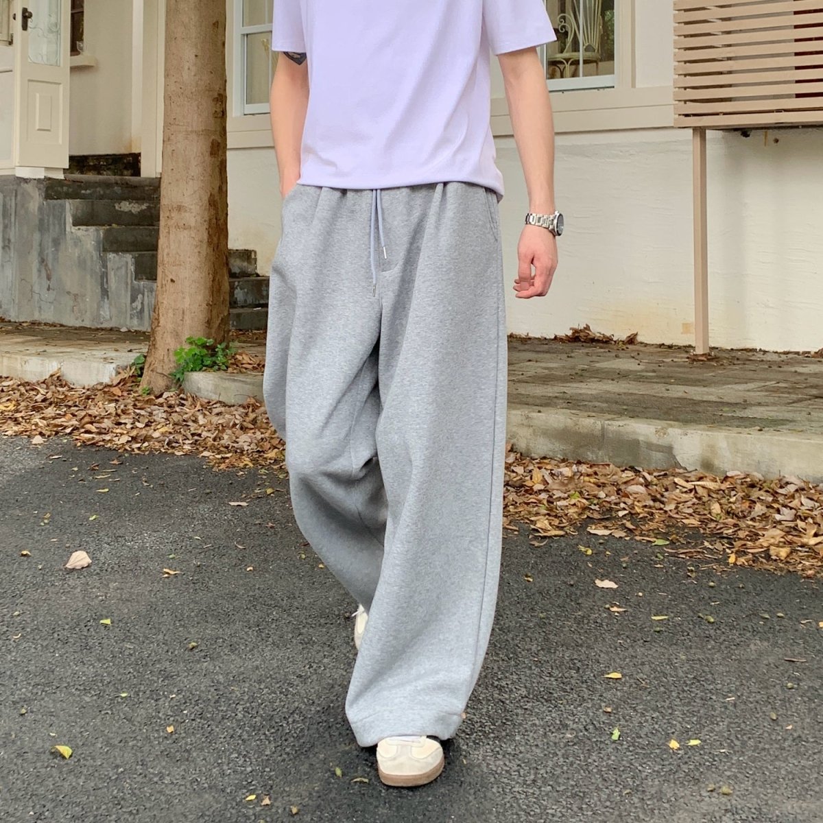 リラックスフィッドスウェットパンツ