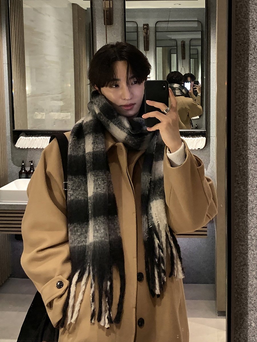 ミニマルウールミドルレングスコート